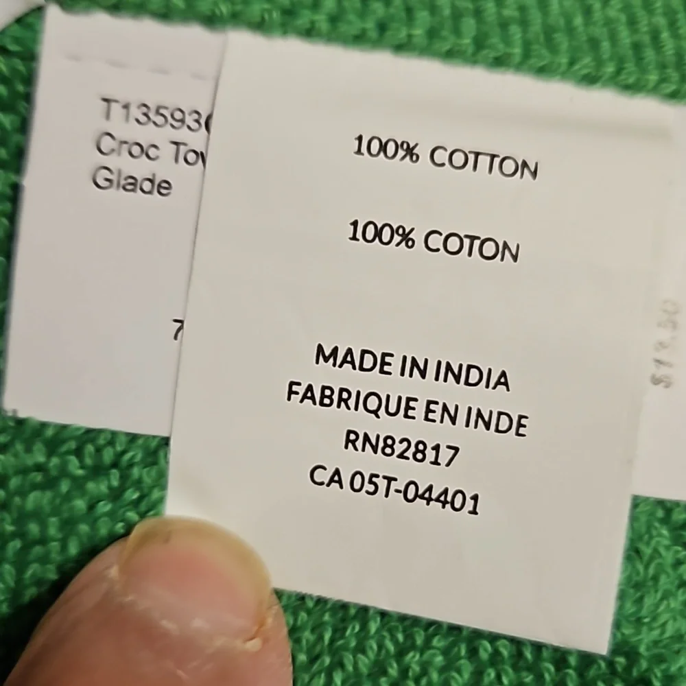 Lacoste Wash Cloth 13x13
